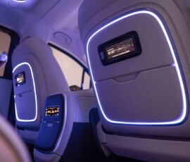 Mercedes VLE interior banco traseiro Mercedes VLE interior banco traseiro