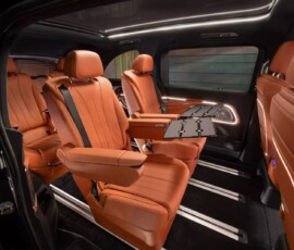 Mercedes VLE interior Mercedes VLE interior