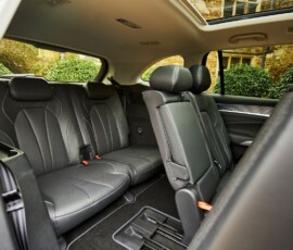 MG S9 PHEV 2027 Interior banco traseiro rear seat MG S9 PHEV 2027 Interior banco traseiro rear seat