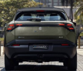 Suzuki e Vitara traseira Suzuki e Vitara traseira