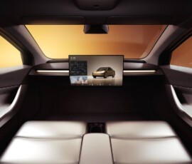 Tesla Cybercab interior Tesla Cybercab interior