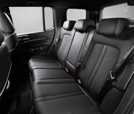 GWM Tank 300 Flex interior banco traseiro GWM Tank 300 Flex interior banco traseiro