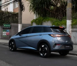 BYD Dolphin SE 2027 traseira BYD Dolphin SE 2027 traseira