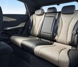 BYD Dolphin SE 2027 interior banco traseiro BYD Dolphin SE 2027 interior banco traseiro