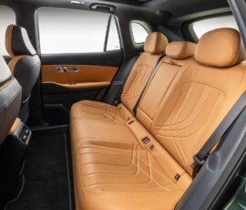 Geely EX5 EM-i PHEV interior banco traseiro Geely EX5 EM-i PHEV interior banco traseiro