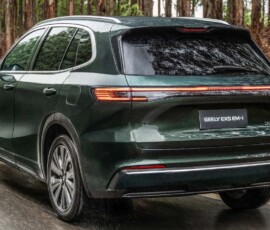Geely EX5 EM-i traseira Geely EX5 EM-i traseira