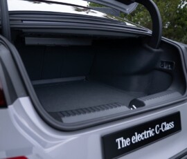 Mercedes Classe C 2027 EV porta malas Mercedes Classe C 2027 EV porta malas
