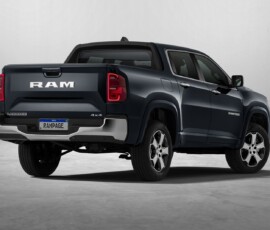 Ram Rampage Laramie 2027 traseira Ram Rampage Laramie 2027 traseira
