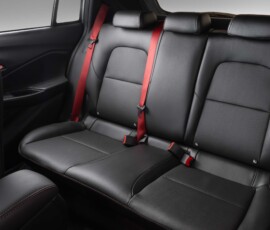 Chevrolet Sonic 2027 interior banco traseiro versão RS Chevrolet Sonic 2027 interior banco traseiro versão RS