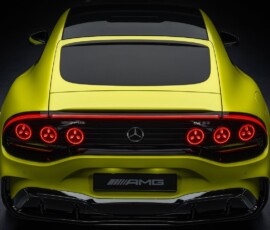 Mercedes AMG GT 2027 traseira Mercedes AMG GT 2027 traseira