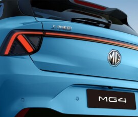 MG4 Urban detalhe traseira MG4 Urban detalhe traseira