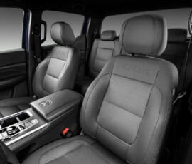 RAM Dakota Laramie Night Edition interior bancos RAM Dakota Laramie Night Edition interior bancos