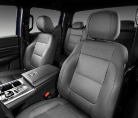 RAM Dakota Laramie Night Edition interior bancos RAM Dakota Laramie Night Edition interior bancos