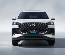 Chery Tiggo 8 PHEV 2027 frente Chery Tiggo 8 PHEV 2027 frente