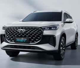 Chery Tiggo 8 PHEV híbrido 2027 Chery Tiggo 8 PHEV híbrido 2027