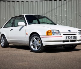 Ford Escort XR3i Tolman Edition Ford Escort XR3i Tolman Edition