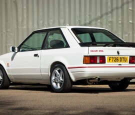 Ford Escort XR3i Tolman Edition Ford Escort XR3i Tolman Edition