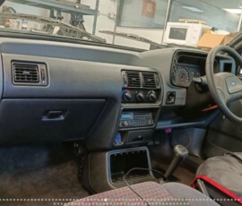 Ford Escort XR3i Tolman Edition interior Ford Escort XR3i Tolman Edition interior