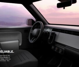 Slate Truck interior Slate Truck interior