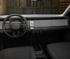 Slate Truck interior Slate Truck interior