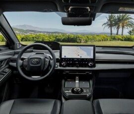 Toyota bZ4x interior Toyota bZ4x interior