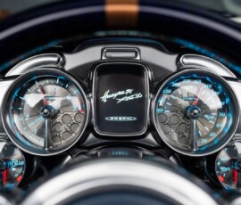 Pagani Huayra 70 Derecho interior painel de instrumentos Pagani Huayra 70 Derecho interior painel de instrumentos