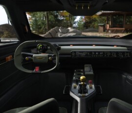 Aston Martin Dreadnought interior Aston Martin Dreadnought interior