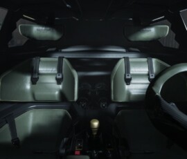 Aston Martin Dreadnought interior bancos Aston Martin Dreadnought interior bancos