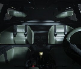 Aston Martin Dreadnought interior bancos Aston Martin Dreadnought interior bancos