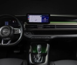 Novo Jeep Avenger interior Novo Jeep Avenger interior