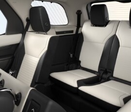 Land Rover Discovery 2027 interior bancos traseiros Land Rover Discovery 2027 interior bancos traseiros