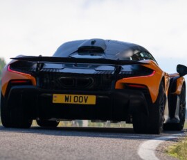 McLaren W1 traseira McLaren W1 traseira