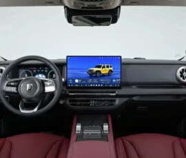 Tank 300 2027 China Interior painel Tank 300 2027 China Interior painel