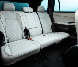 Volkswagen Atlas 2027 interior banco traseiro Volkswagen Atlas 2027 interior banco traseiro