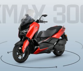 Yamaha XMAX 300 2027 vermelho Yamaha XMAX 300 2027 vermelho