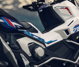 Honda X ADV 2027 detalhe lateral Honda X ADV 2027 detalhe lateral
