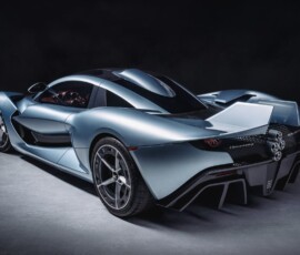 Hennessey Blackbird vista traseira Hennessey Blackbird vista traseira