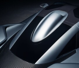 Hennessey Blackbird detalhe teto Hennessey Blackbird detalhe teto