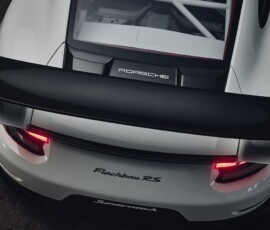 Porsche 911 Flachbau RS 2026 detalhe asa traseira Porsche 911 Flachbau RS 2026 detalhe asa traseira