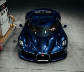Bugatti Destrier frente / front view Bugatti Destrier frente / front view