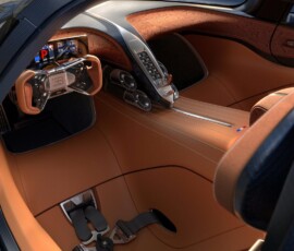 Bugatti Destrier interior Bugatti Destrier interior