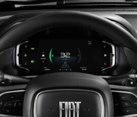 Fiat Fastback Impetus interior painel de instrumentos digital Fiat Fastback Impetus interior painel de instrumentos digital