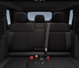 iCaur V27 interior bancos traseiros iCaur V27 interior bancos traseiros