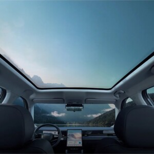 Jaecoo 5 interior teto solar panorâmico Jaecoo 5 interior teto solar panorâmico