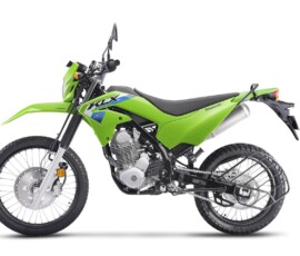 Kawasaki KLX 230 vista lateral Kawasaki KLX 230 vista lateral
