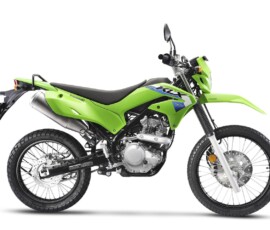 Kawasaki KLX 230 vista lateral Kawasaki KLX 230 vista lateral