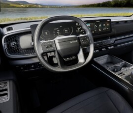 Kia Tasman interior Kia Tasman interior