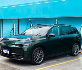 Leapmotor C10 verde Leapmotor C10 verde