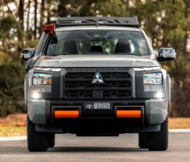 Mitsubishi Triton Savana Sertões dianteira Mitsubishi Triton Savana Sertões dianteira