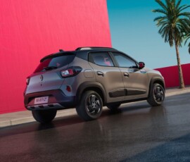 Novo Renault Kwid 2027 traseira Novo Renault Kwid 2027 traseira